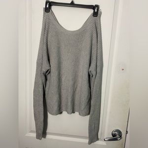 HOLLISTER reversible twist sweater